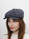 Кепка FREDRIKSON арт. 3109-699/20 (серый / синий)